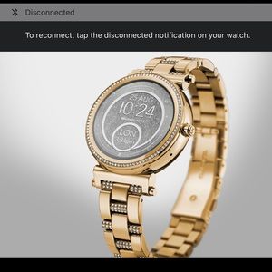 Michael Kors Womens Smart Watch - Sofie Gold